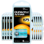 Piles auditives 675 - Duracell - Lot de 60 piles