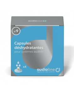 Capsules déshydratantes x4 30mm Audioline