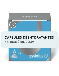 Capsules déshydratantes x4 30mm Audioline 2