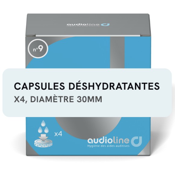 Capsules déshydratantes x4 30mm Audioline