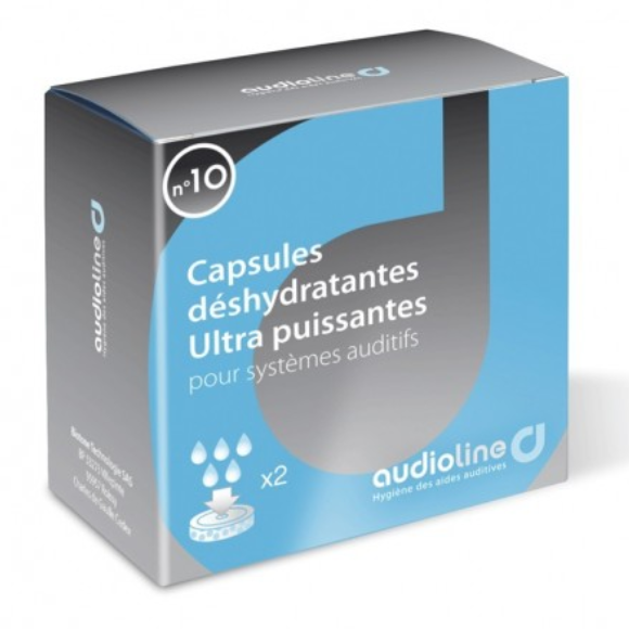 Capsules déshydratantes x2 63mm Audioline