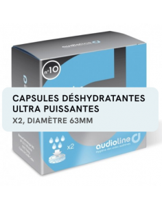 Capsules déshydratantes x2 63mm Audioline 2